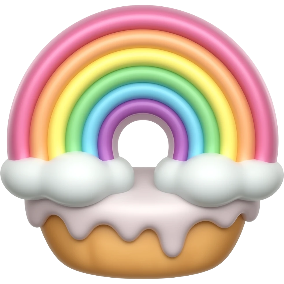 pastel rainbow poptart emoji
