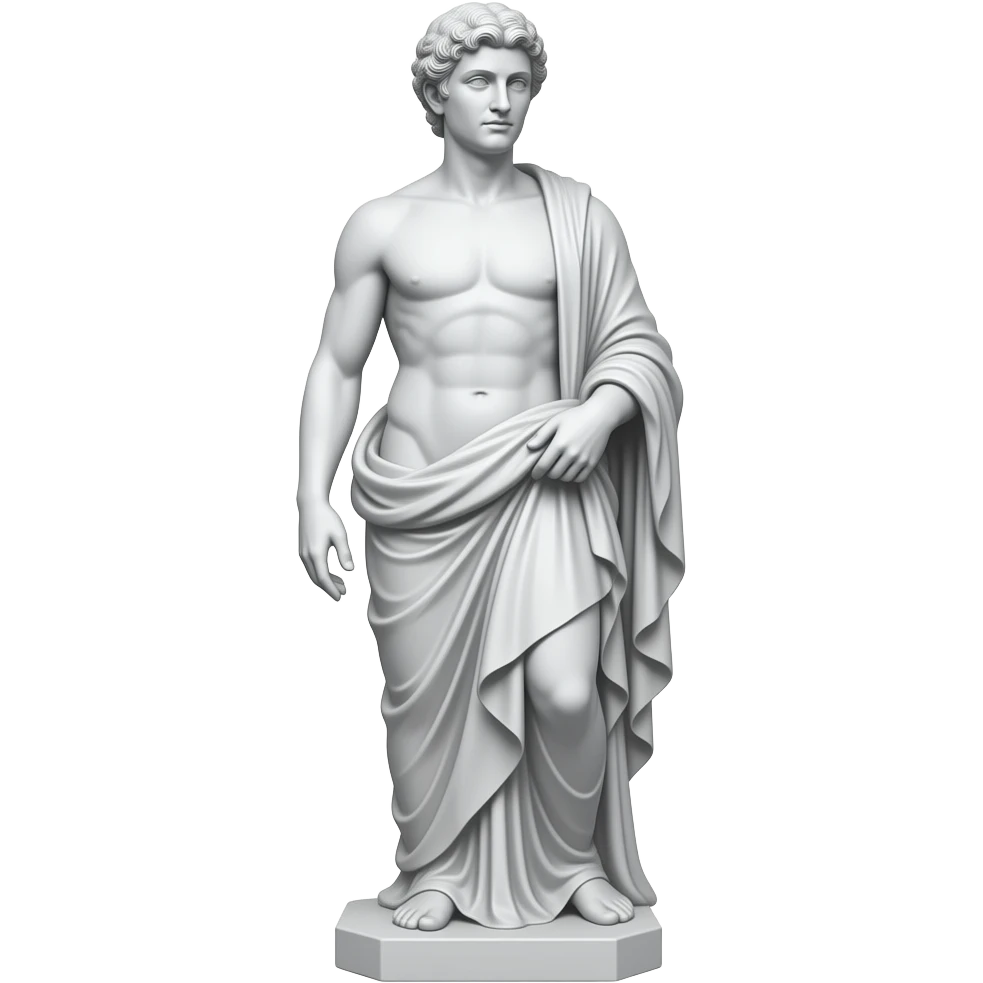Statue full body  emoji no background emoji