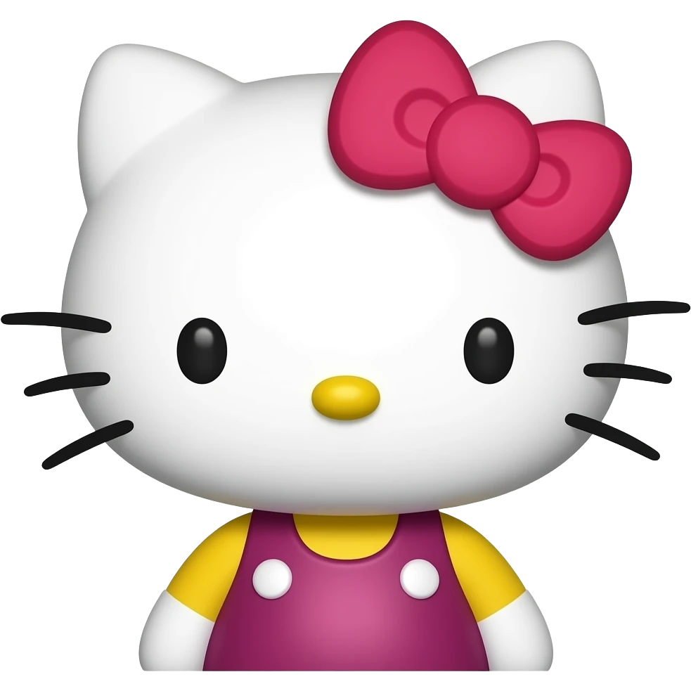 homer Simpson mélanger a Hello Kitty emoji