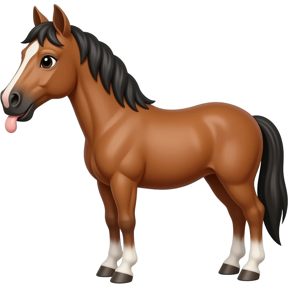 horse penis emoji