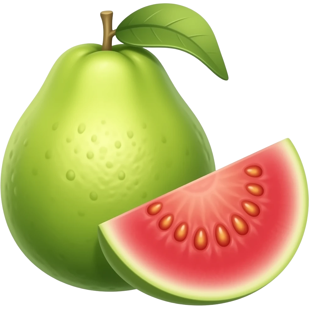 Guava emoji