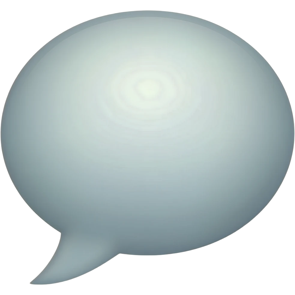 message ballon emoji