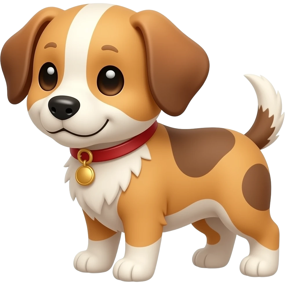 Tatlı köpek emoji
