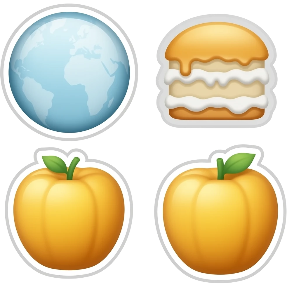 Stickers emoji