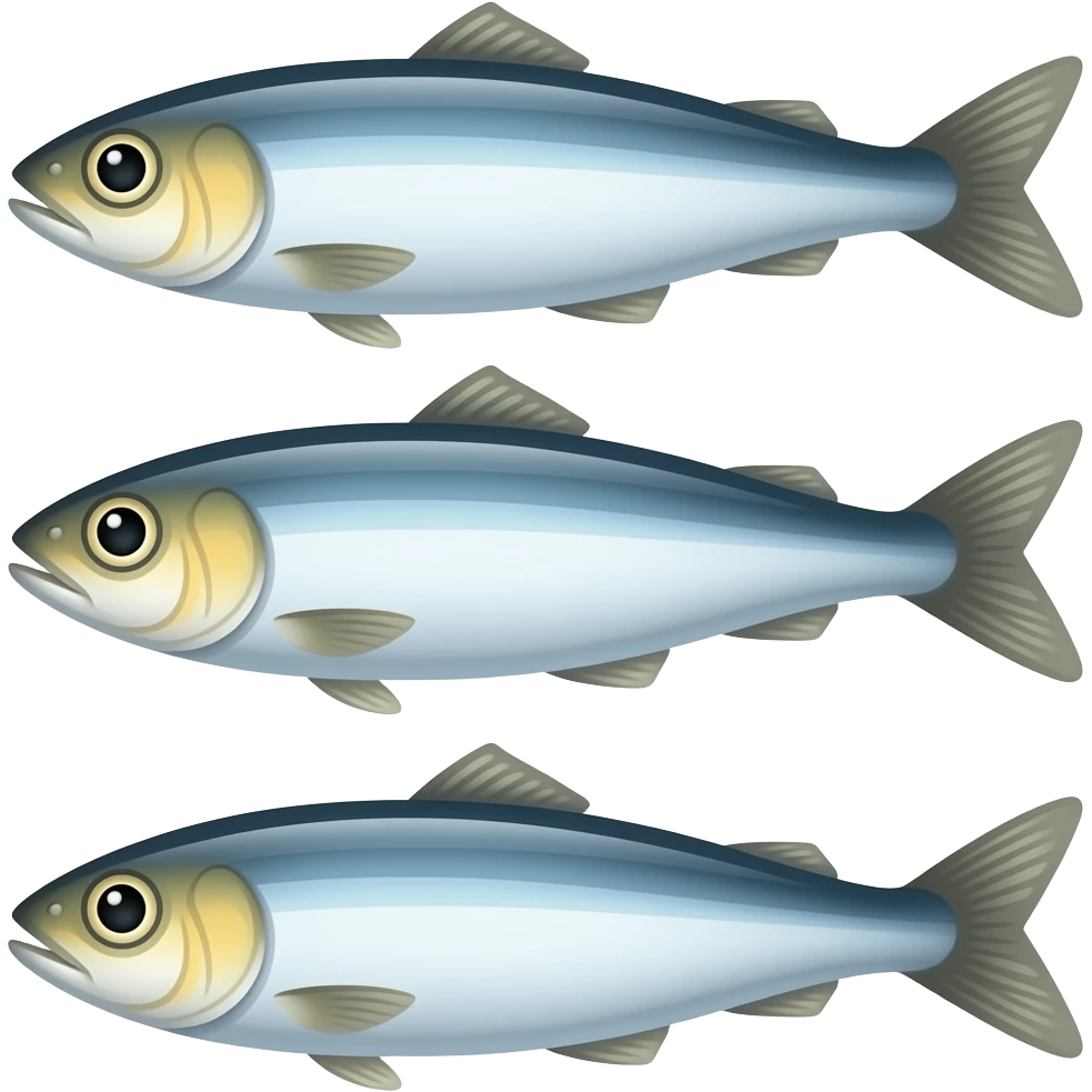 Sardines emoji