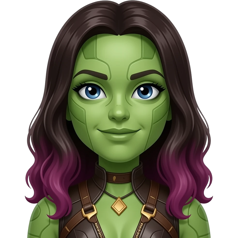 Gamora Marvel emoji