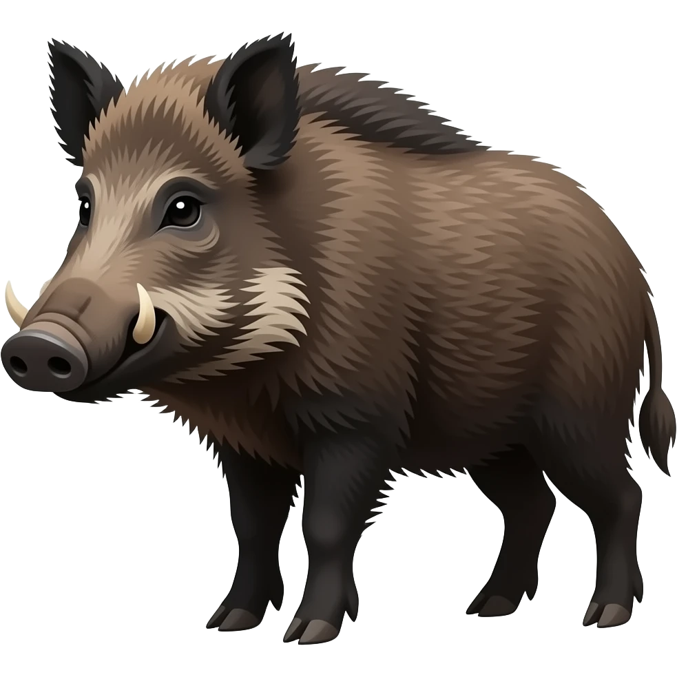 Wild boar emoji