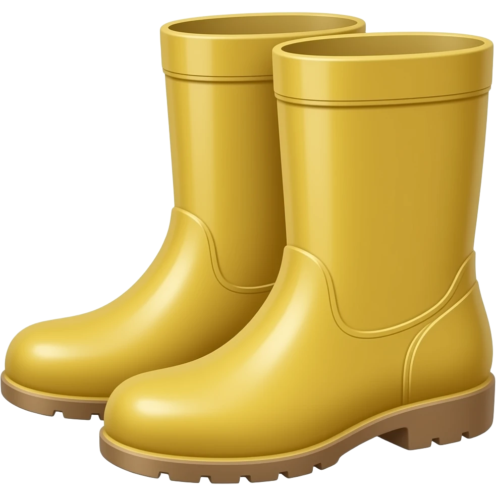 botas de caucho emoji