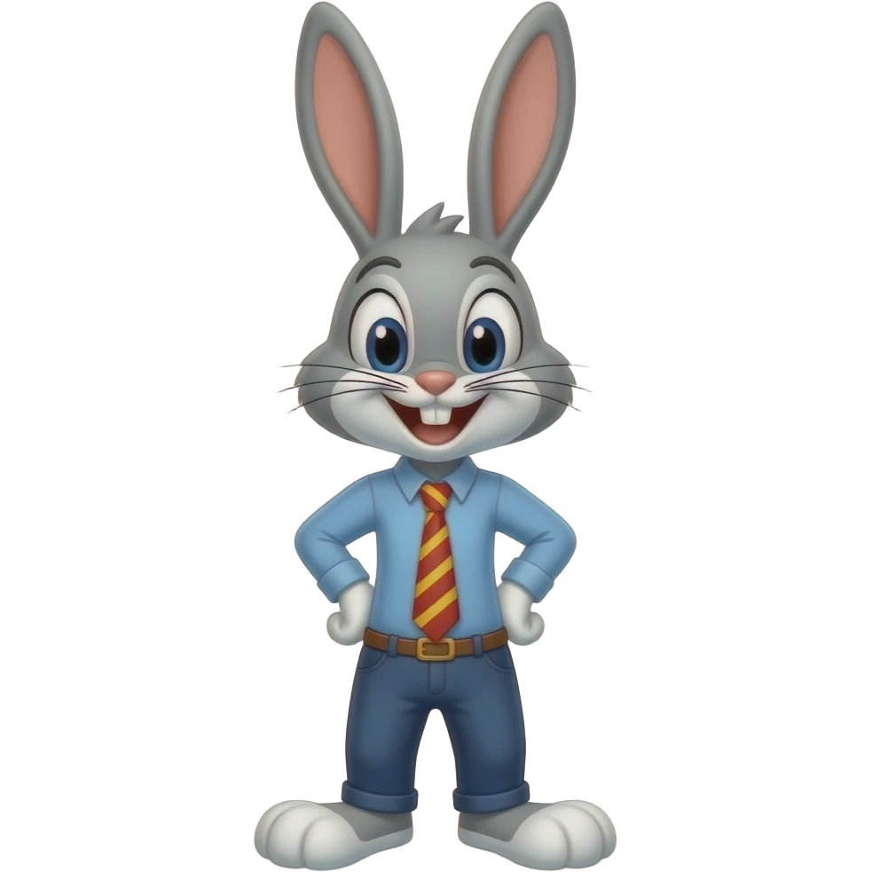 Bugs bunny emoji