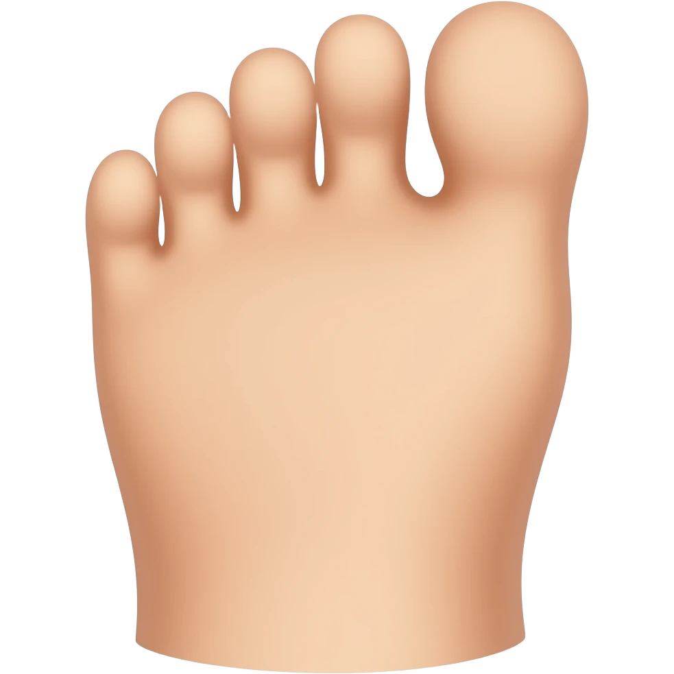 Foot emoji