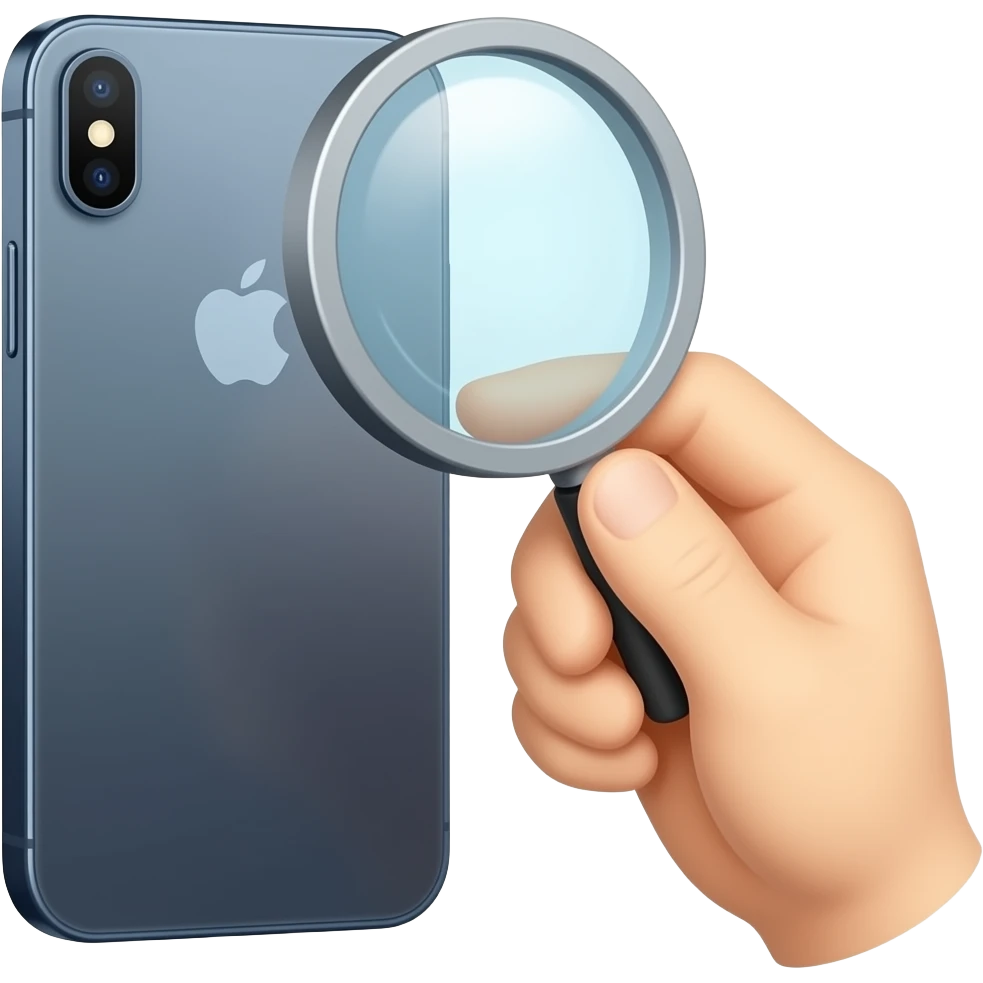 iphone check' emoji