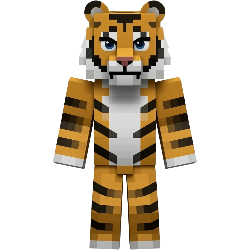 Tiger minecraft emoji