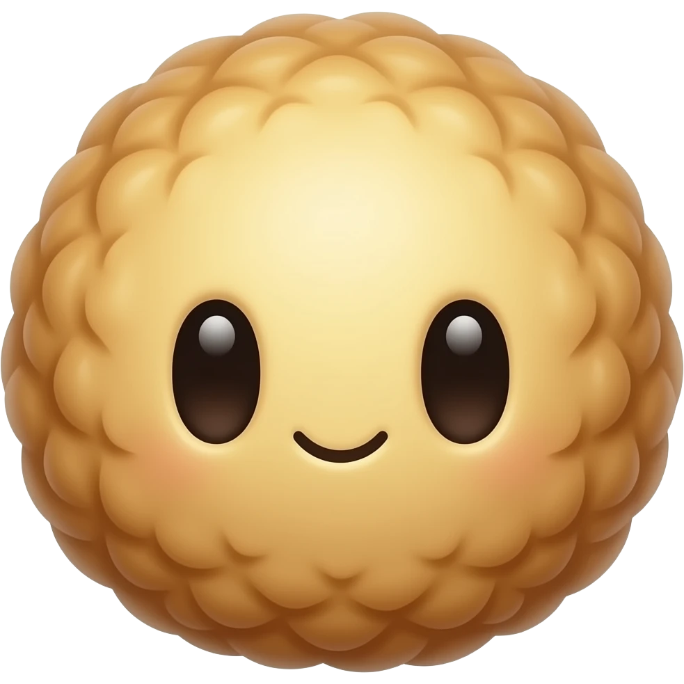 Cute nugget emoji