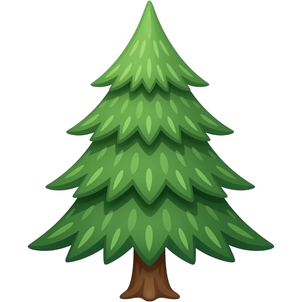 pine tree emoji