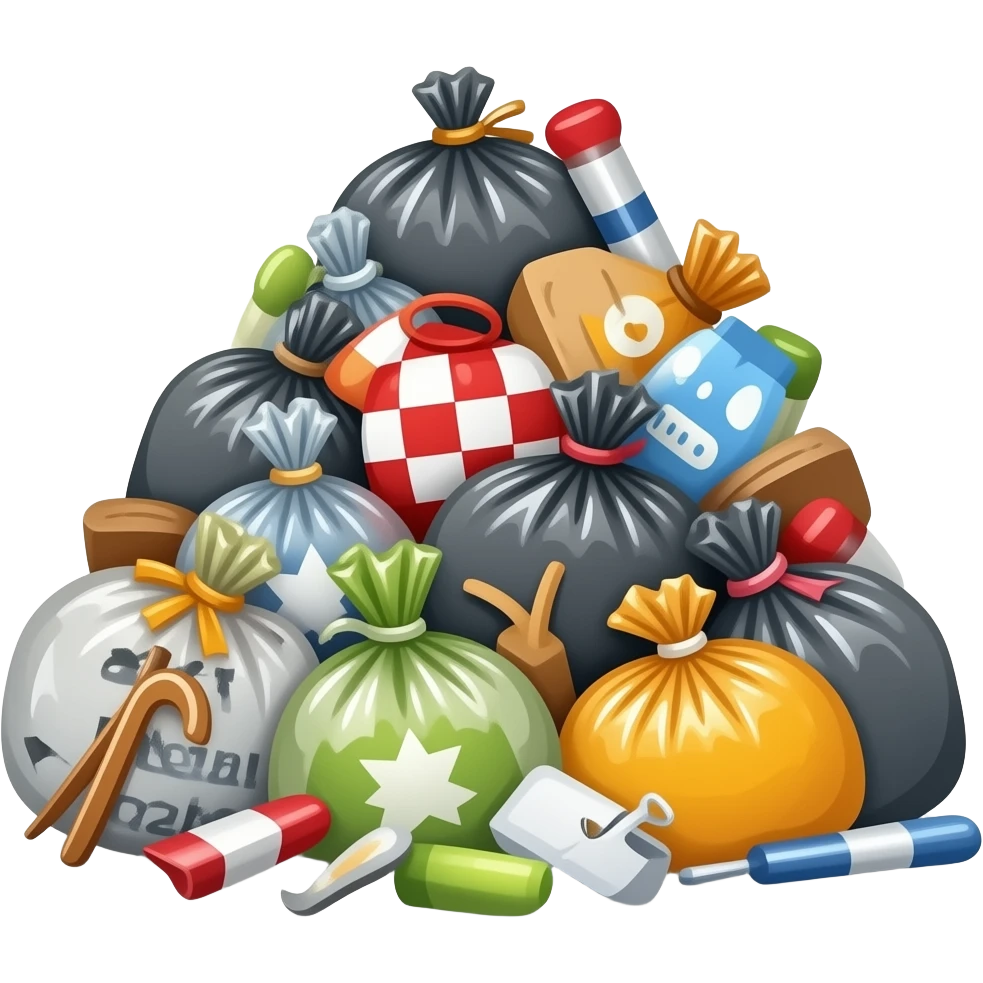 garbage emoji