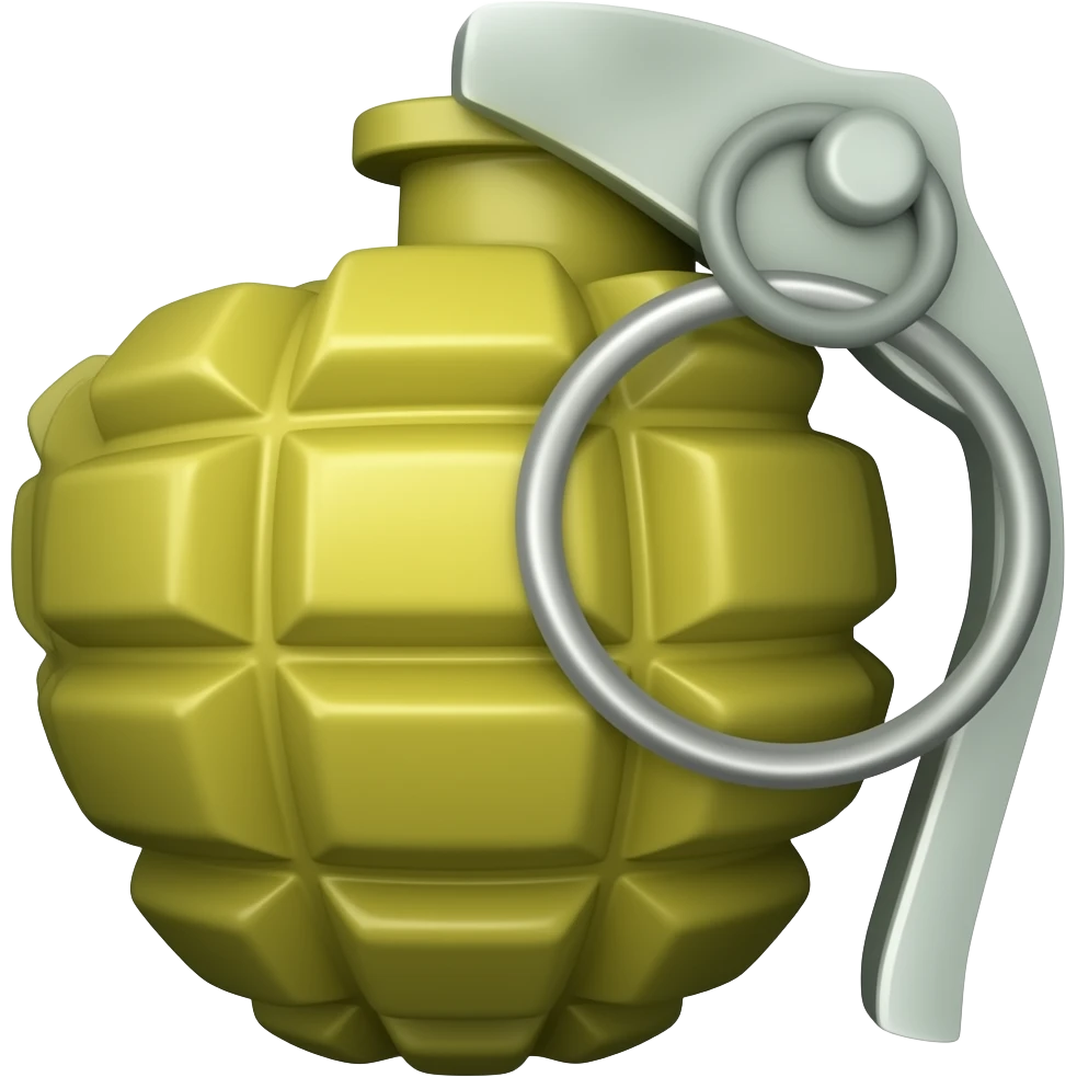 grenade fruit emoji