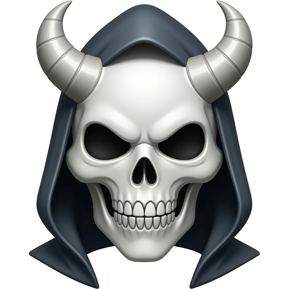Doom face emoji