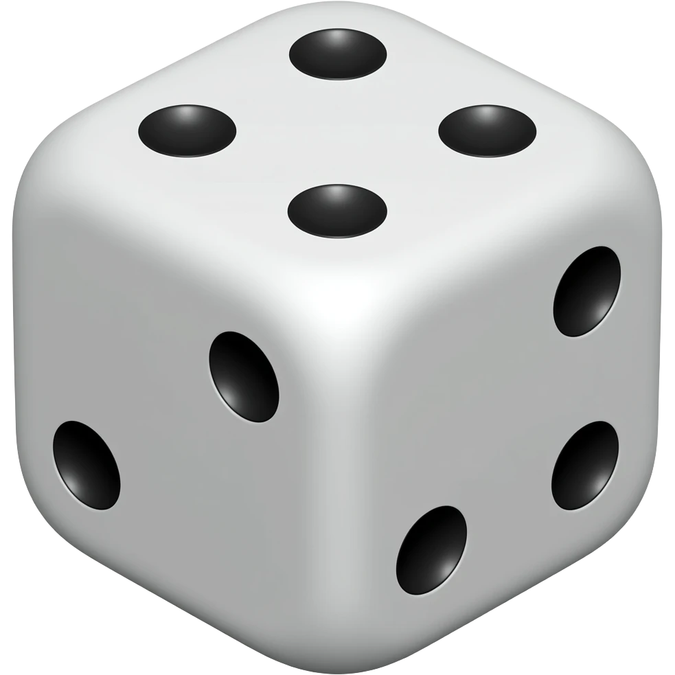 Dice emoji