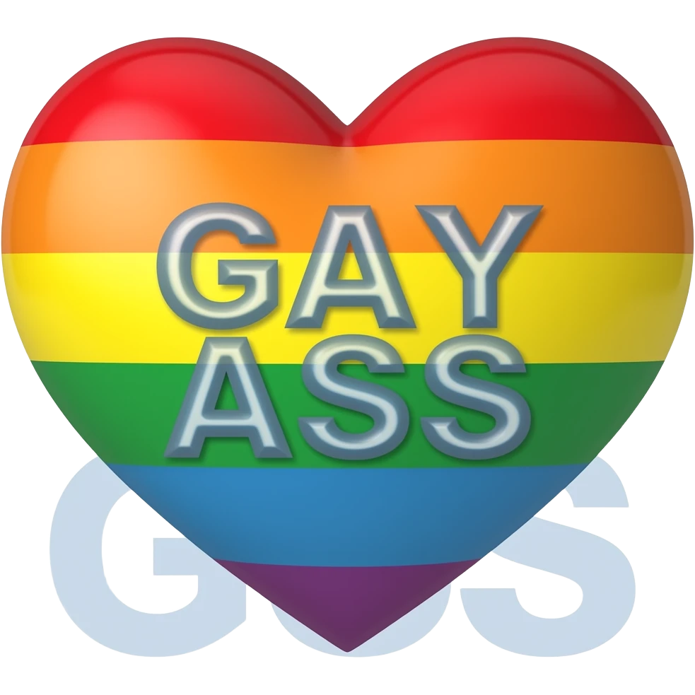 GAY ASS emoji