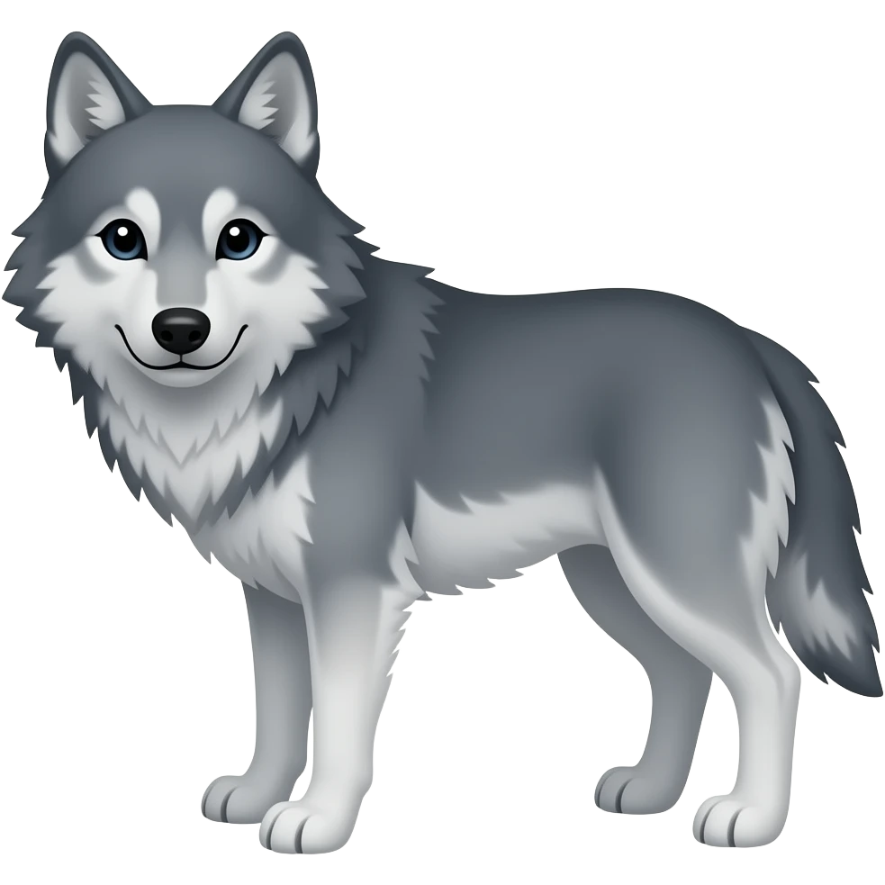 wolf emoji
