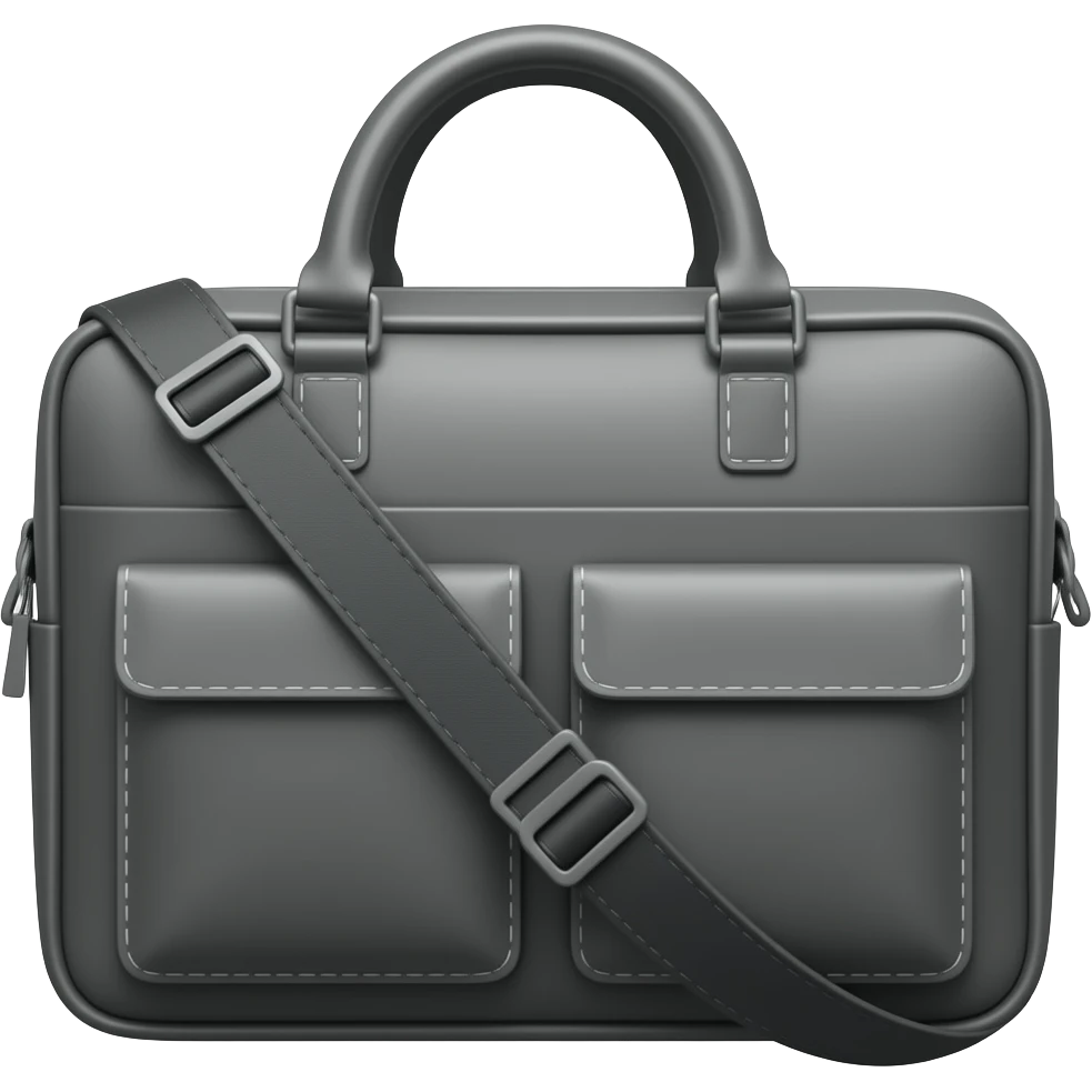 Man bag emoji