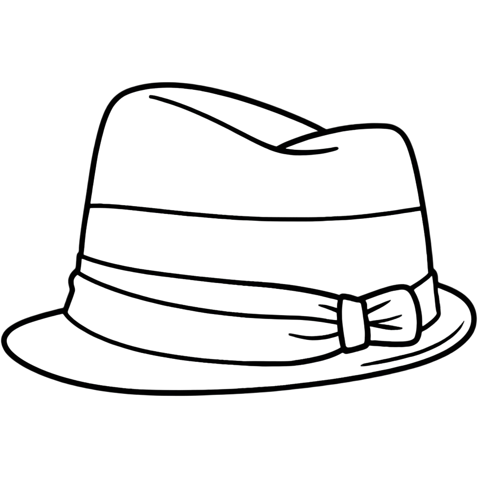 La hat emoji