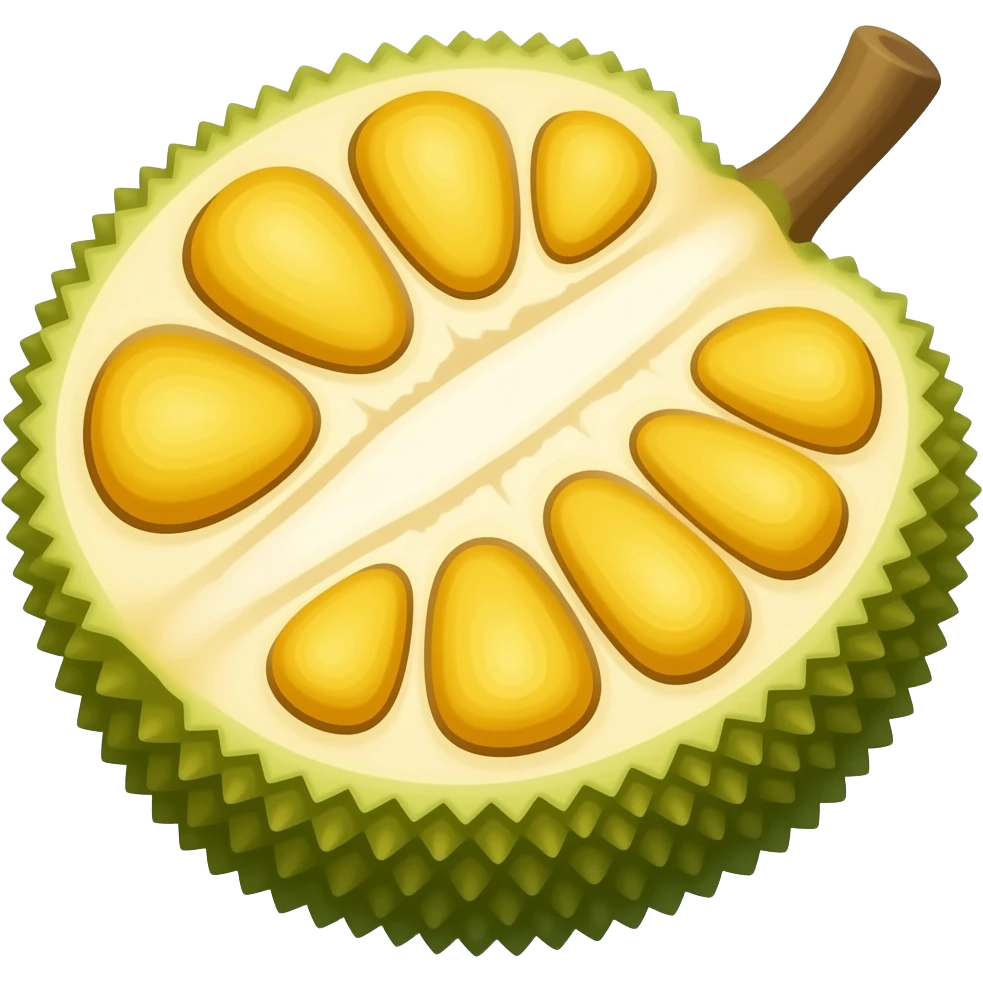 Jackfruit  opened up emoji