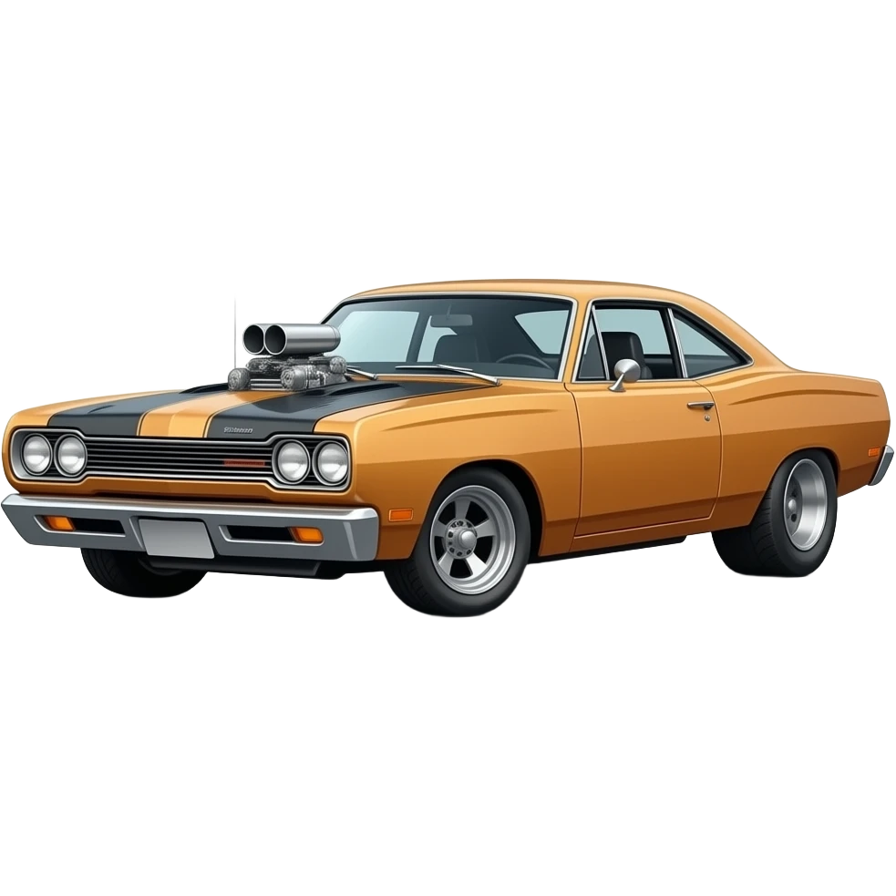 1972 plymouth satellite hot rod emoji