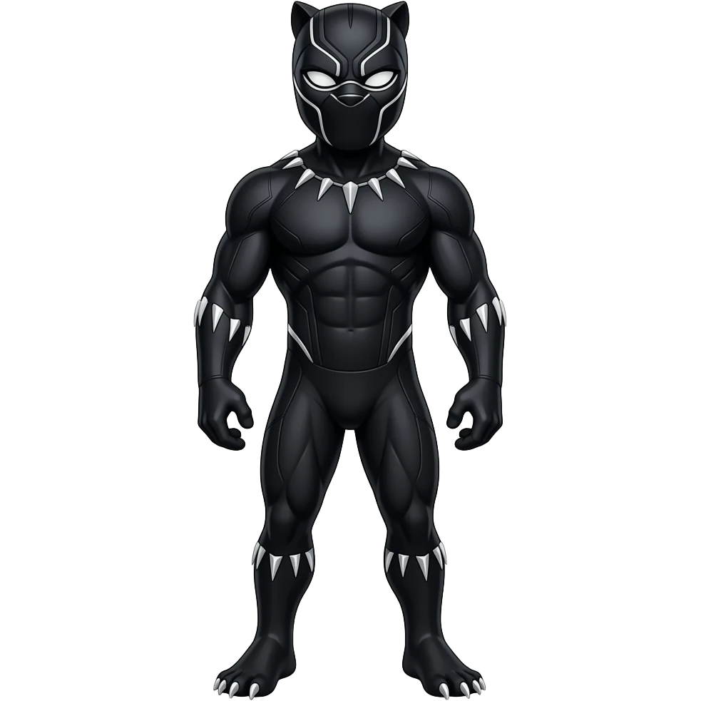 Pantera negra emoji