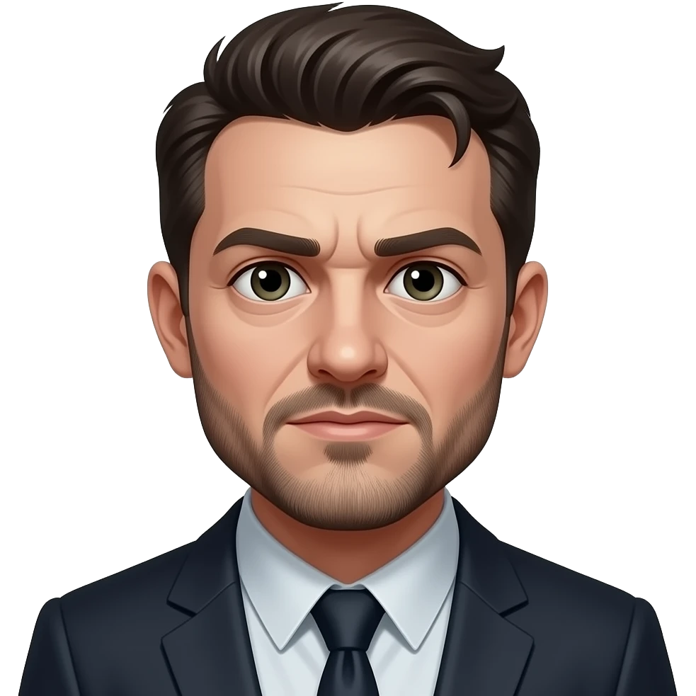 Creepy guy emoji