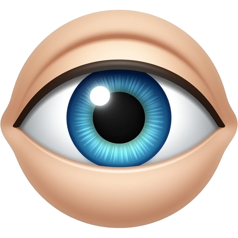 Evel eye emoji