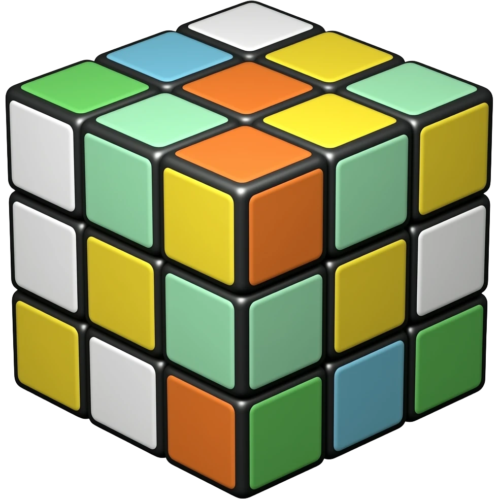 Rubik's Cube emoji
