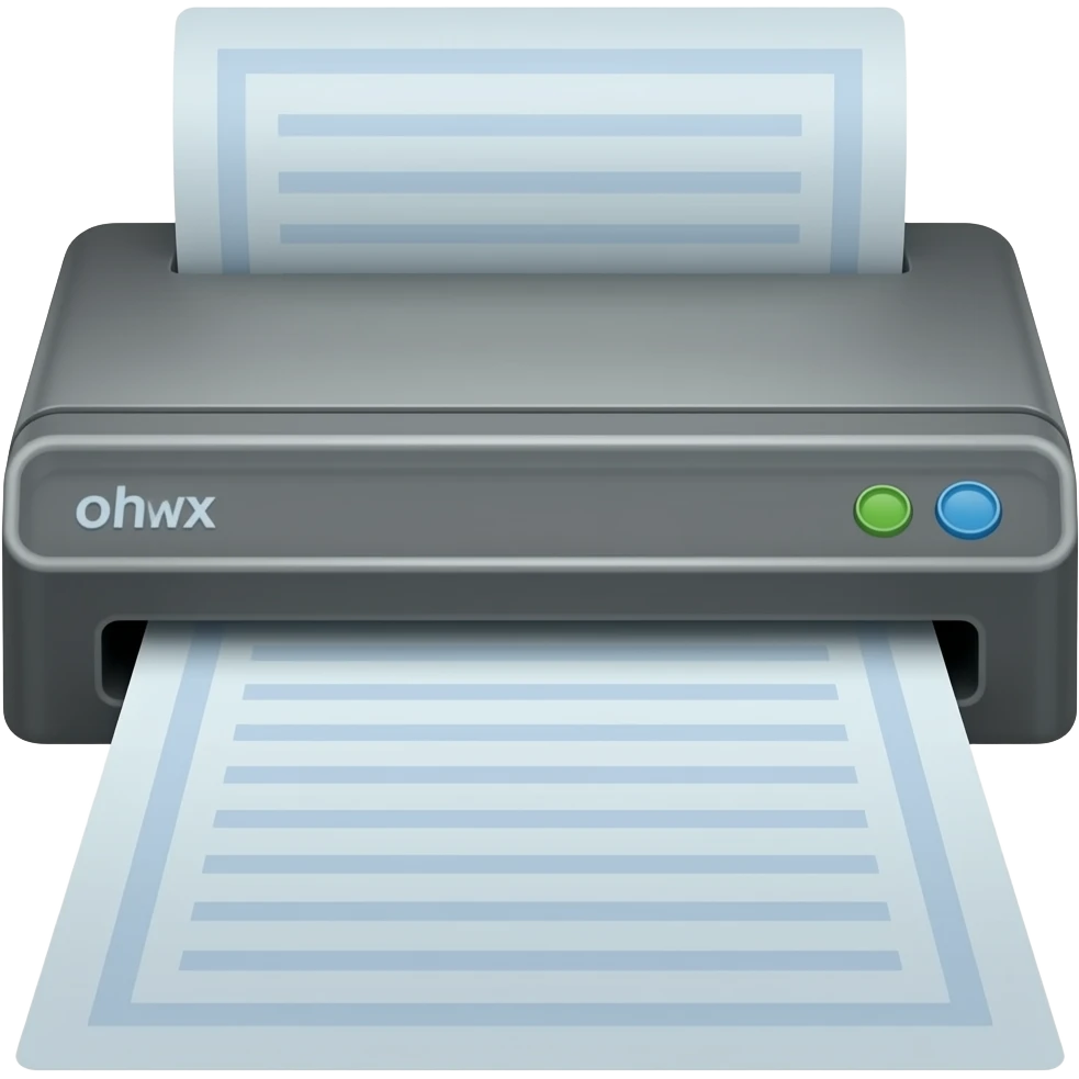 flat bed scanner emoji