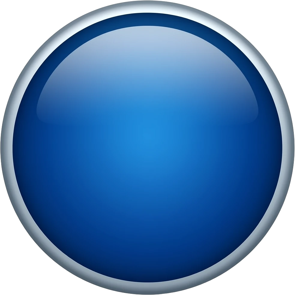 Dark blue circle emoji