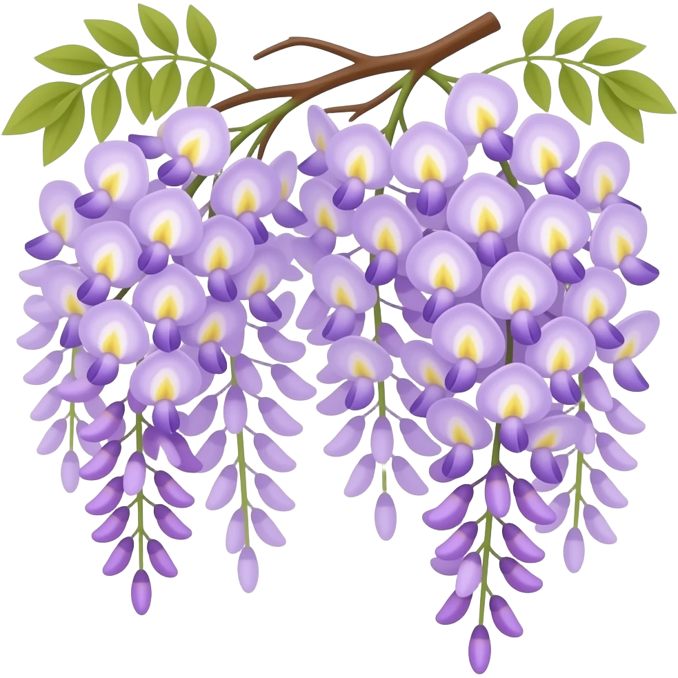 Wisteria emoji
