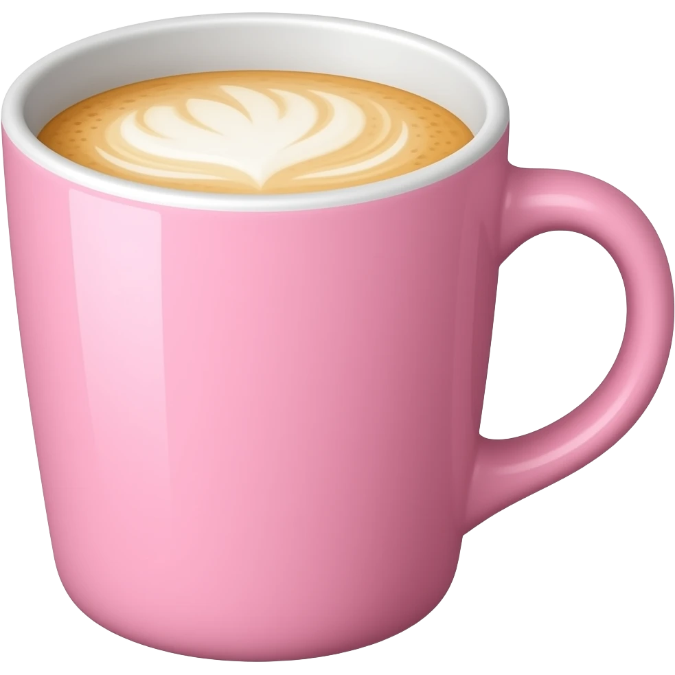 Beverage emoji pink emoji