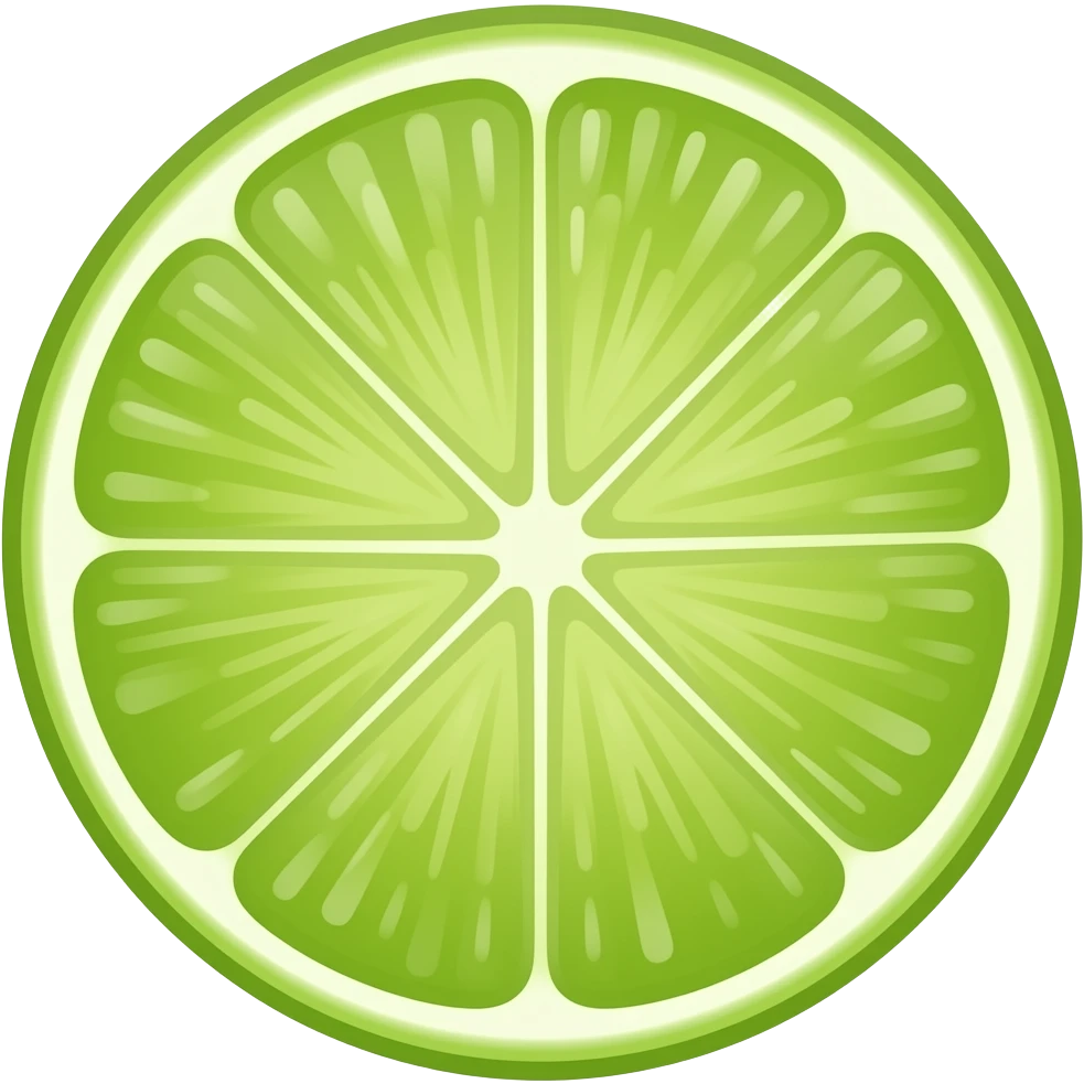 Lime emoji