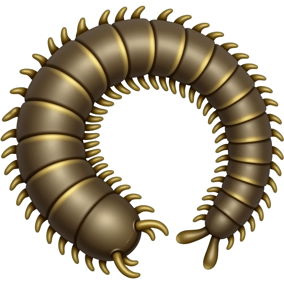 Ciempiés emoji