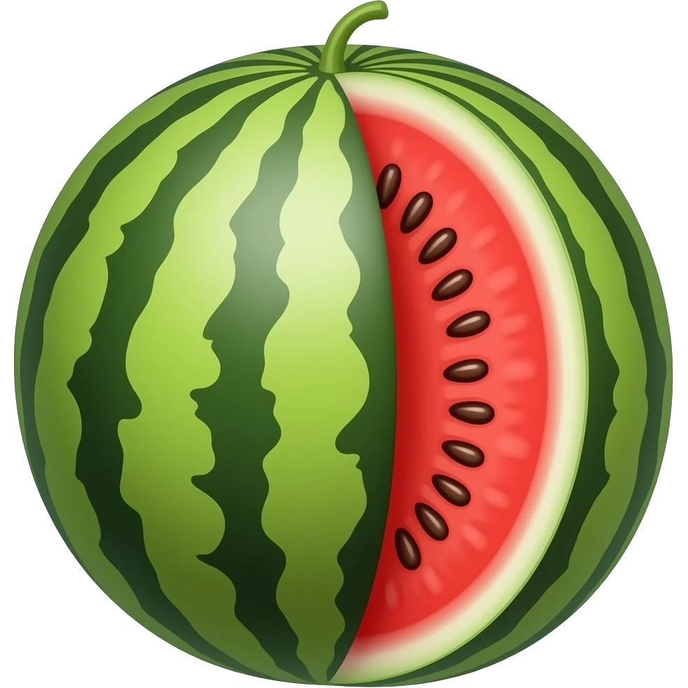 Full watermelon emoji