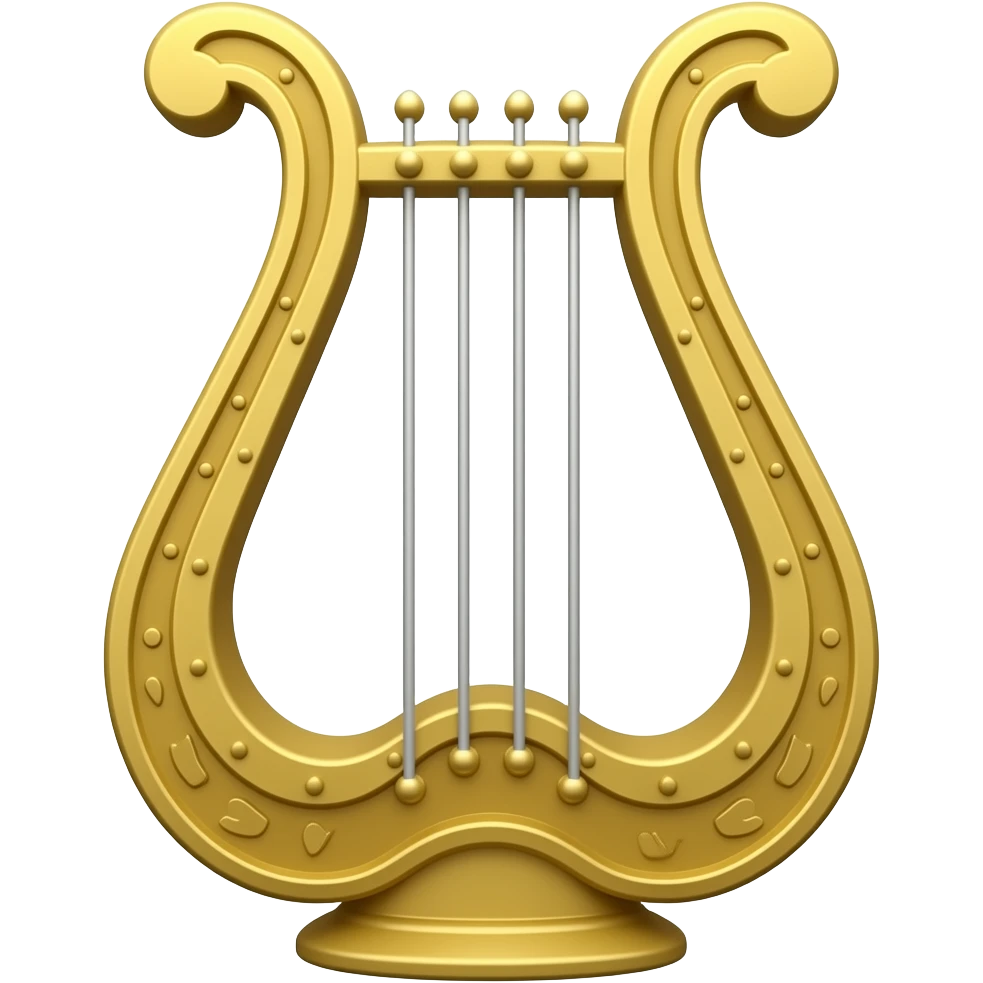 Lyre emoji