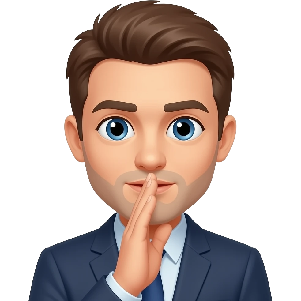 shhh emoji