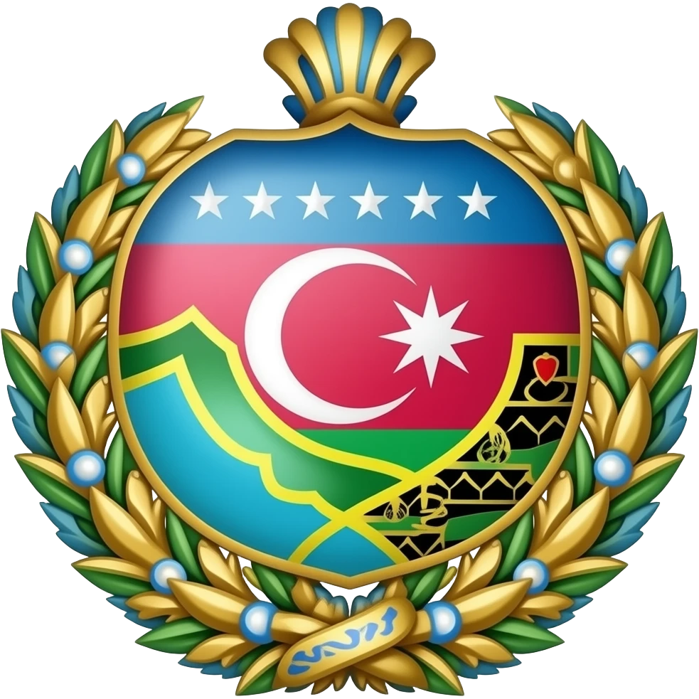 Azerbaycan gerb emoji