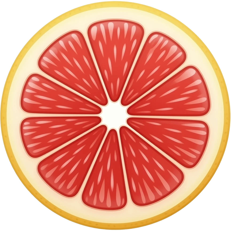 Grapefruit emoji
