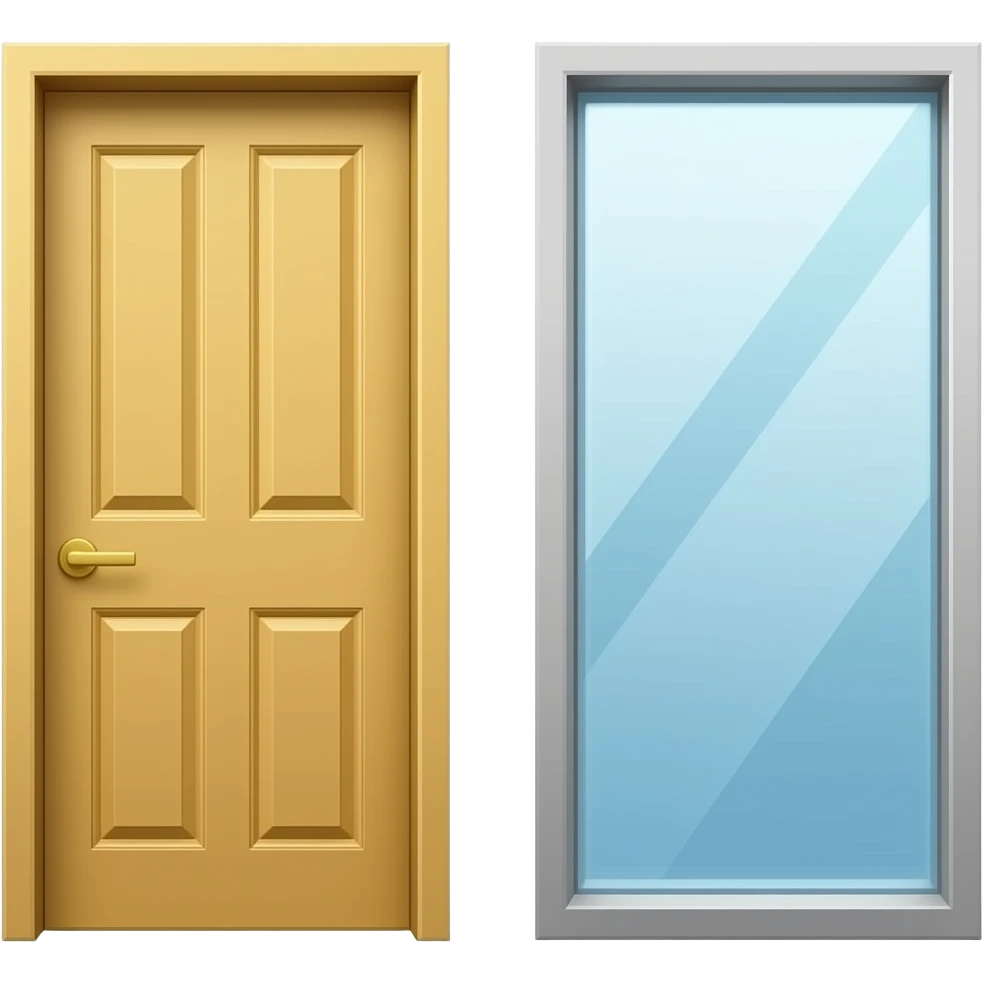 puertas y ventanas emoji
