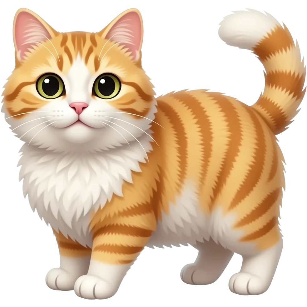 Fluffy cat emoji
