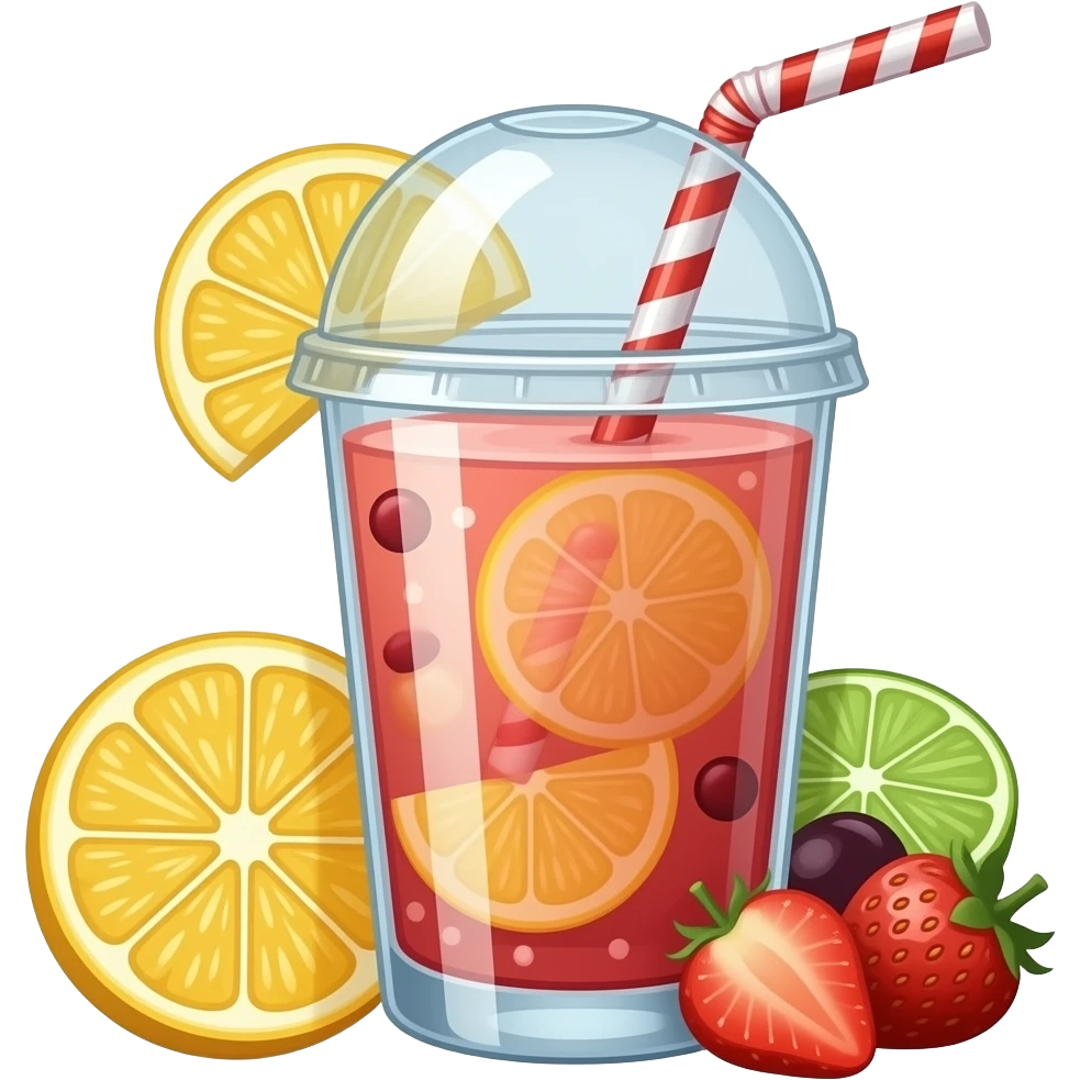 스무디 음료 emoji