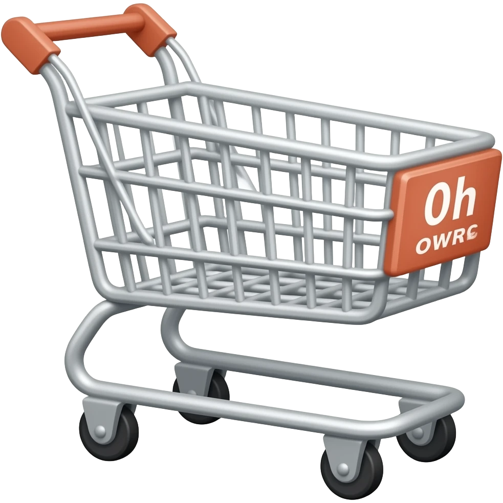 shopping cart emoji