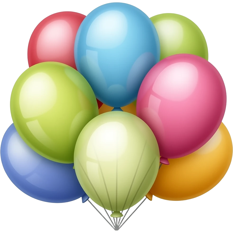 balloons emoji