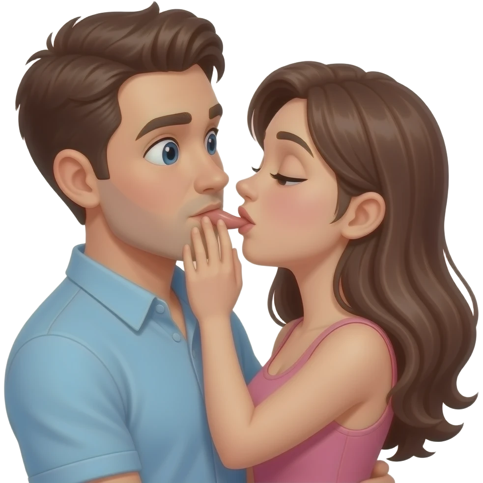 Man and a woman fucking  emoji