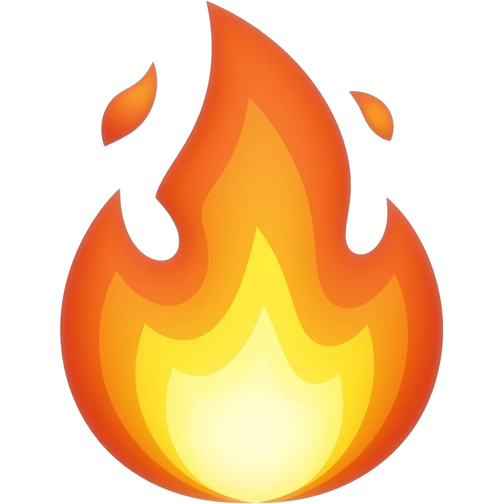 3d fire emoji emoji